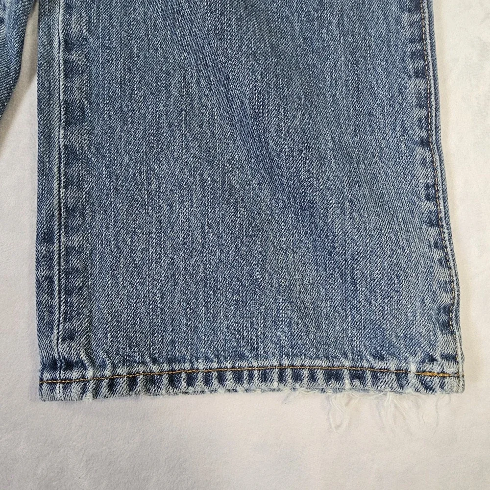Polo Ralph Lauren Authentic Dungaree Jeans Men's 38x34 Straight Leg Blue Denim